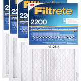 3M Filtrete MPR 2200 1-in Premium Furnace Filters, 4-pack product image 5