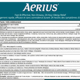 Aerius Allergy Relief, 130 Tablets product image 4