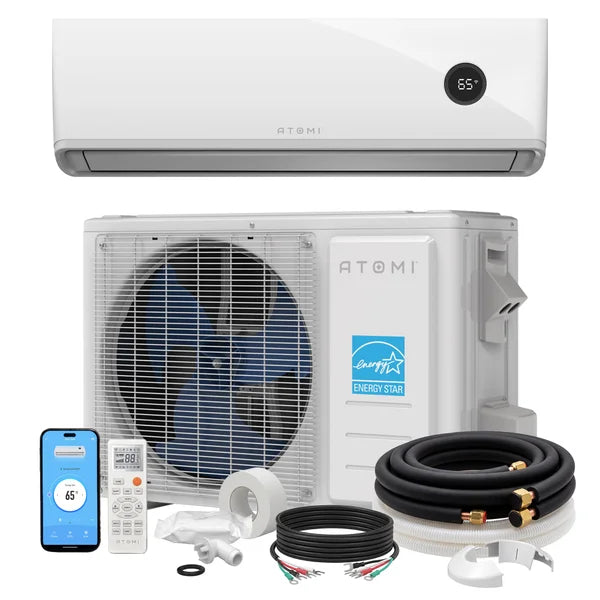 Atomi Tempestas Mini-Split Smart Air Conditioner + Heater