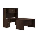 Bestar - Gosford U-Shaped Desk with Hutch product image 1