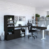 Bestar Viva L-shaped Height-adjustable Workstation product image 1