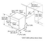 Bosch 100 Series 24 in. Dishwasher with PureDry Option product image 4