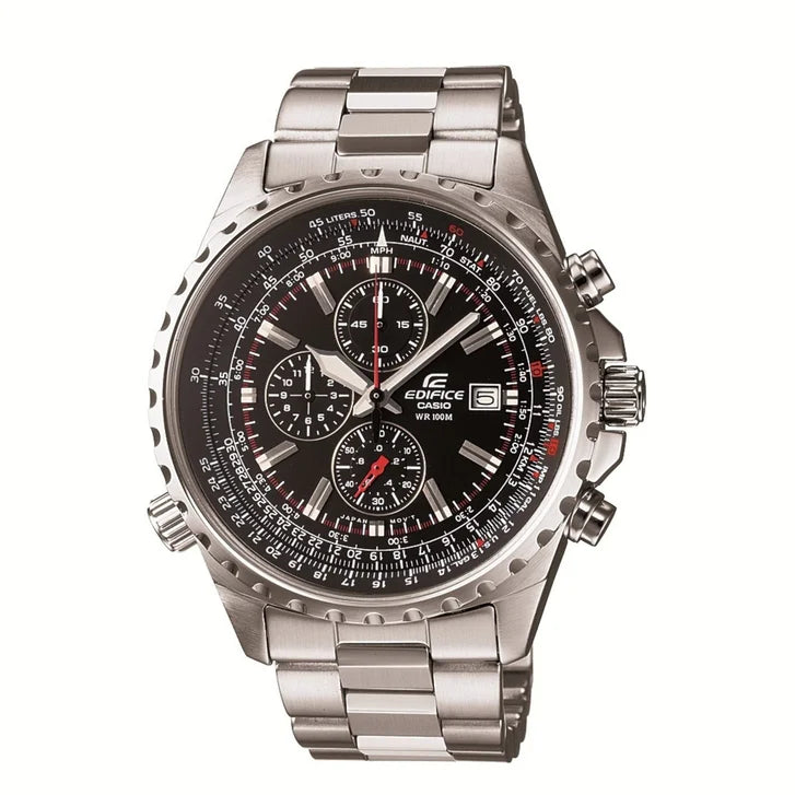 Casio Edifice Black Dial Men's Watch product image 1