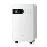 32 Pints Dehumidifier with Sleep Mode and 24H Timer for Home Basement-White product image