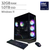 CyberPowerPC Gamer Xtreme Gaming Desktop, Intel Core Ultra 5 225F - 32GB RAM, 1TB SSD, 8GB NVIDIA GeForce RTX 5060 product image 1