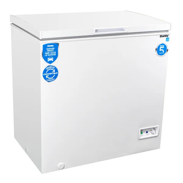 Danby 7 cu ft. Convertible Chest Freezer or Refrigerator with 5 Year Warranty