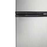 Danby Designer 3.1 cu. ft. Dual Door Compact Fridge with Freezer in Stainless-steel Look product image 6