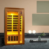 Dynamic Saunas Barcelona 1- to 2-person Infrared Carbon Sauna product image 1