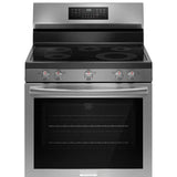 Frigidaire Gallery 30 in 5.3 cu ft. Stainless Steel Electric 5-Burner Range with Total Convection product image 6