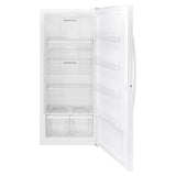 GE 21.3 cu. ft. White Upright Freezer with Exterior Adjustable Temperature Control product image 1