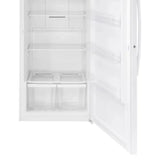 GE 21.3 cu. ft. White Upright Freezer with Exterior Adjustable Temperature Control product image 4