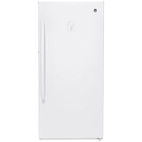 GE White 29 in 14.1 cu. ft. Frost-free Upright Freezer product image 1