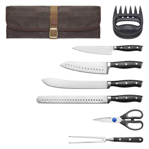 Henckels Forged Accent Knife Roll Set, 9-piece