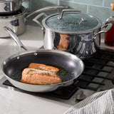 HENCKELS Paradigm Hybrid Ceramic Non-Stick Tri-ply Clad Cookware Set, 11-piece product image 6