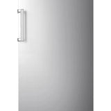 Hisense 17 cu ft. Stainless Steel Look Garage Ready Convertible Upright Fridge or Freezer with Reversible Door product image 2