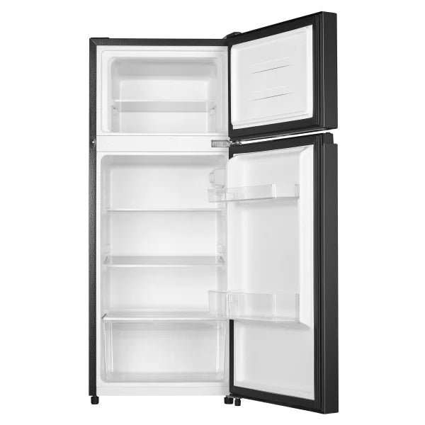 Hisense 19in. 4.4 cu. ft Stainless Steel Look Compact Top Mount Refrigerator product image 1