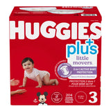 Huggies Little Snugglers Plus Diapers, Sizes 1 - 2 product image 4