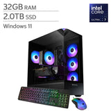 iBUYPOWER Element Gaming Desktop, Intel Core Ultra 7 265F - 32GB RAM, 2TB SSD, 8GB NVIDIA GeForce RTX 5060 Ti product image 1