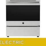 Kenmore 30 in. 5 cu ft. Stainless Steel Electric 4 Burner True Convection Range with Air Fry product image 5