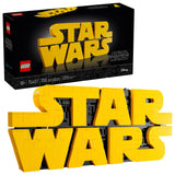 LEGO Star Wars Brick-Built Star Wars Logo Sign 75407 product image 1