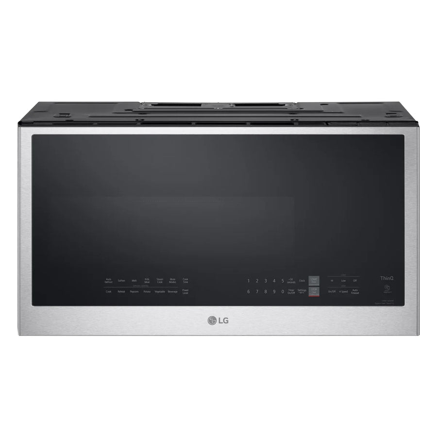 LG 2.0 cu. ft. Smudge Resistant Stainless Steel Over-the-Range Microwave with EasyClean and WideView Window