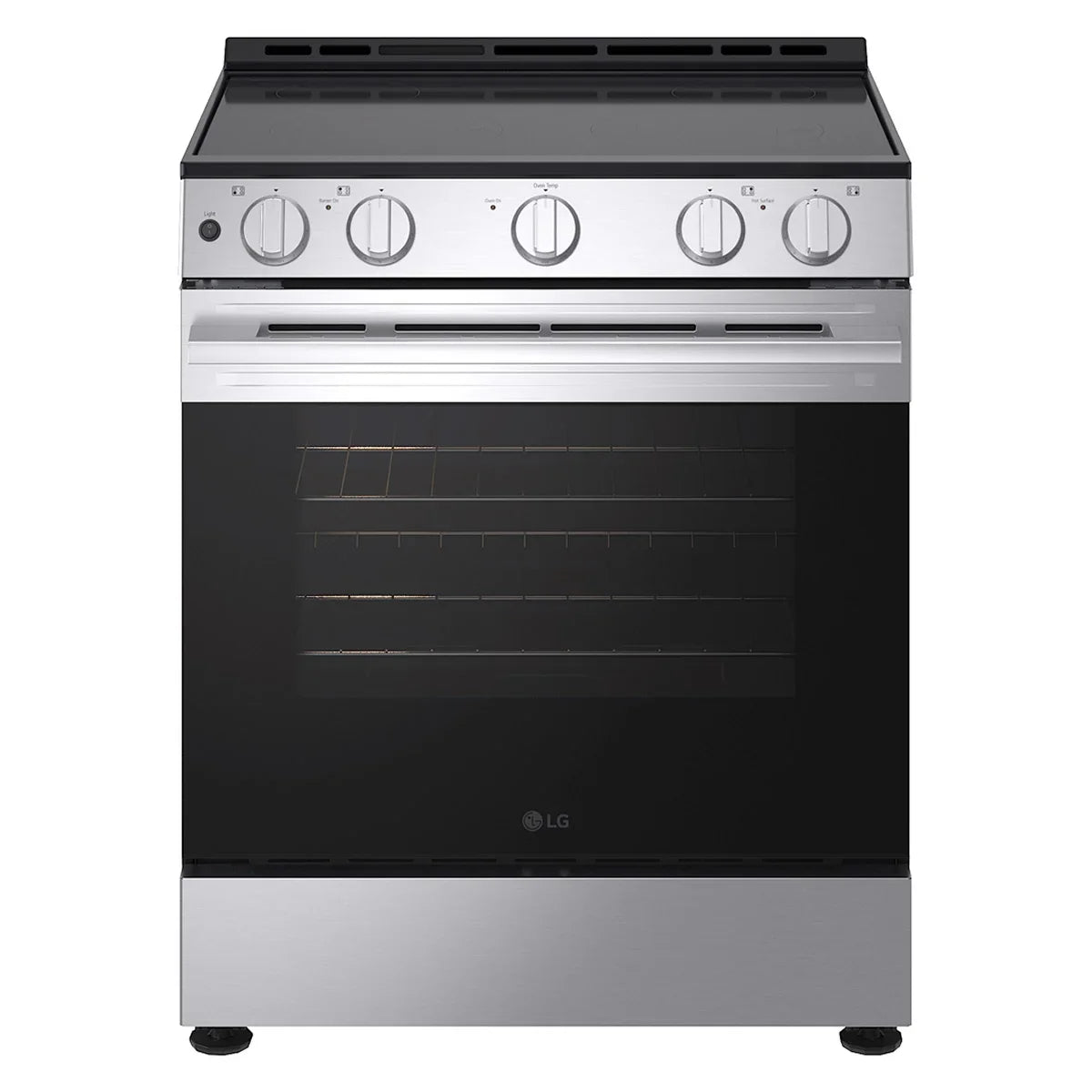 LG 30 in 6.3 cu ft. Stainless Steel Electric Freestanding Range with True Convection and Air Fry product image 2