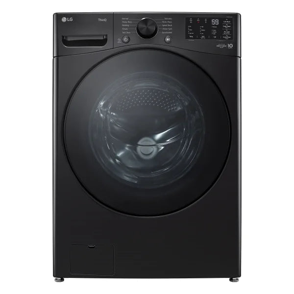 LG 5.2 cu ft. Midnight Black Smart Front Load Washer with AI Direct Drive product image 1