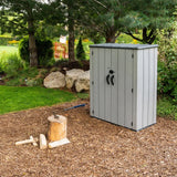 Lifetime Vertical Storage Shed with Shelves product image 2