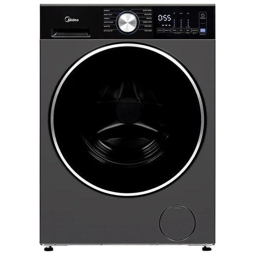 Midea 3.1 cu ft. Graphite Steel Front Load Washer with Quick Wash Option