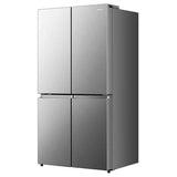 Midea 33 in. 22.8 cu ft. Stainless Steel Counter Depth Bottom Mount Refrigerator with Auto Ice Maker in Freezer product image 4