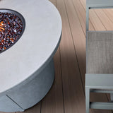 Milo 5-piece Patio Seating Set with Fire Table product image 5