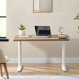 Nico Case 117 cm (46.1 in.) Height Adjustable Lift Desk, White Frame product image 1