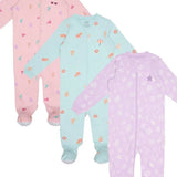 Pekkle Infant Organic Cotton Sleeper, 3-pack product image 5