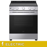 Samsung 30 in. 6.3 cu ft. Stainless Steel Electric Freestanding Range with Air Fry product image 1