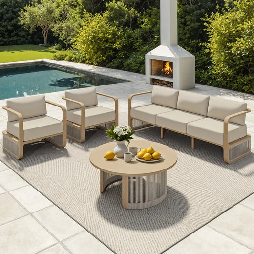 Tribeca 4-piece Patio Conversation Set
