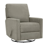 True Innovations Paxley II Grey Fabric Swivel Glider Recliner product image 4