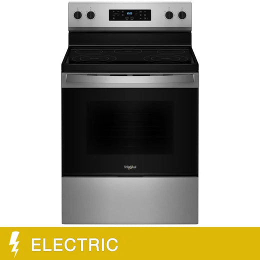 Whirlpool 30 in 5.3 cu ft. Electric 5 Element Range with Dual Radiant Elements