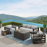 Whitney 5-piece Patio Conversation Set with Fire Table product image 1